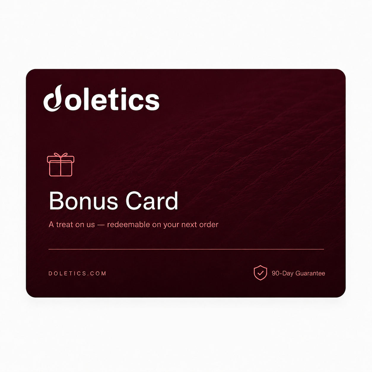 Doletics $10 Bonus Card