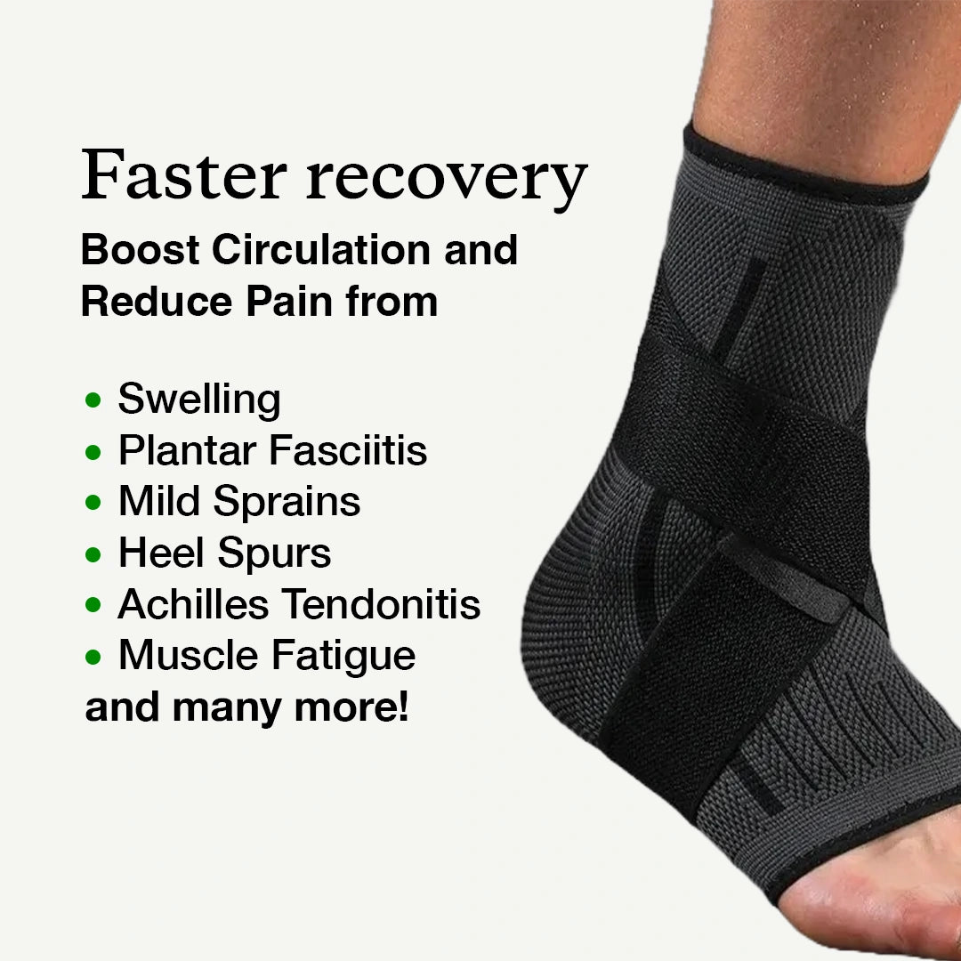 Foot Sleeve with Support Straps