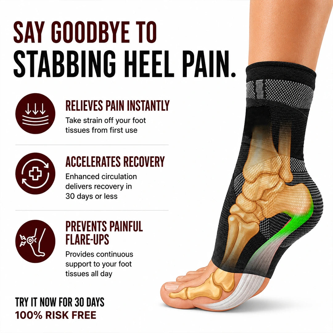 Foot Sleeve with Support Straps