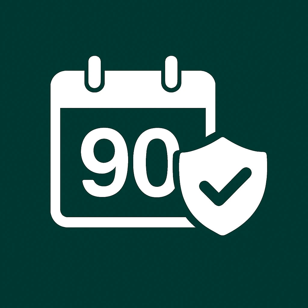 90-Day Guarantee